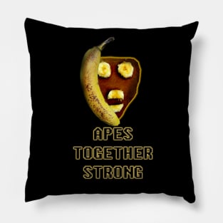 Apes Together Strong Pillow