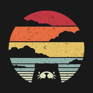 Otter Retro Vintage T-Shirt