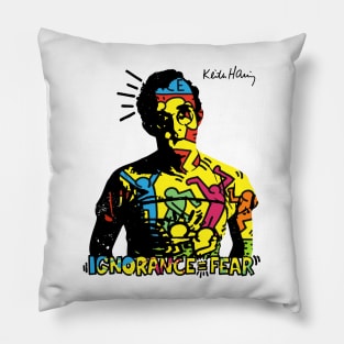 Keith Haring Colors Pillow