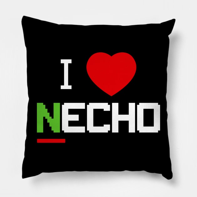 Necho Pillow by NikkiHaley