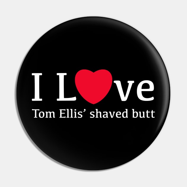 I love Tom Ellis, Lucifer Morningstar Pin by KlaraMacinka