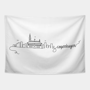 Copenhagen City Signature Tapestry