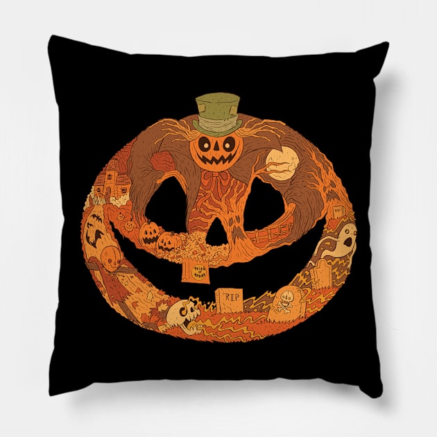 Tis' the Season to Be Spooky Pillow by chrisraimoart