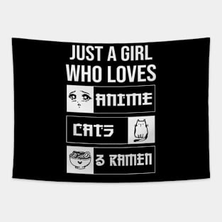 Just a girl who loves anime, cats, and ramen! Tapestry