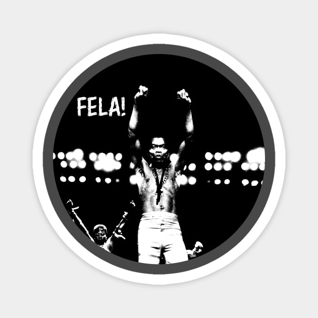 FELA KUTI Magnet by The Jung Ones