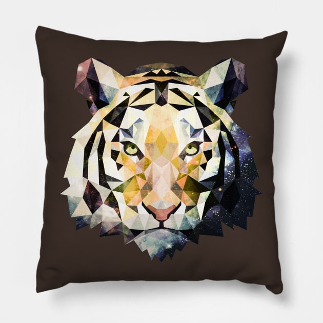 The tiger Pillow by hellwoodica
