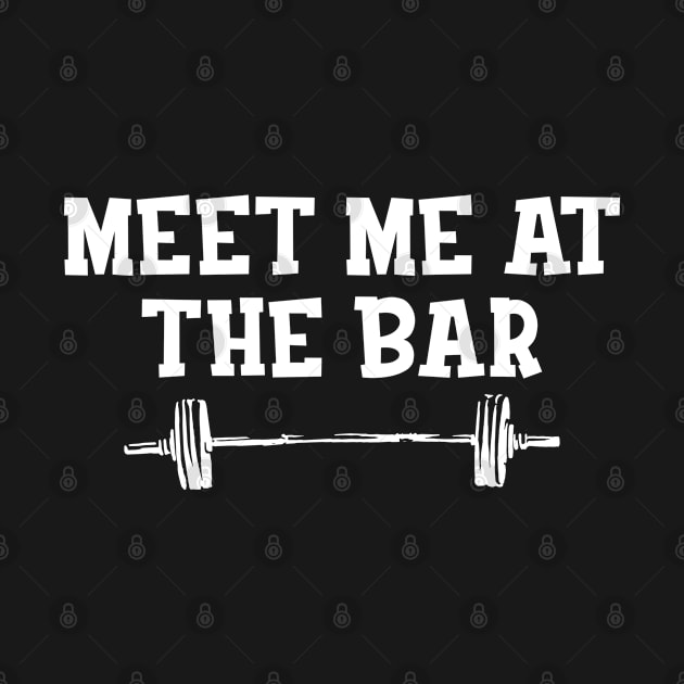 Gym - Meet me at the bar by KC Happy Shop