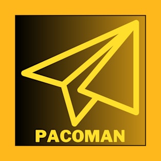 Pacoman Paper Aeroplane T-Shirt