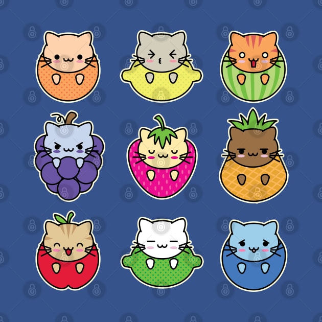 Fruit Cats by Kappacino Creations