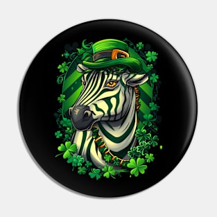 Zebra Zoological Studies Pin