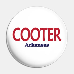 Cooter, Arkansas Pin