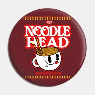 Noodle Head Pin