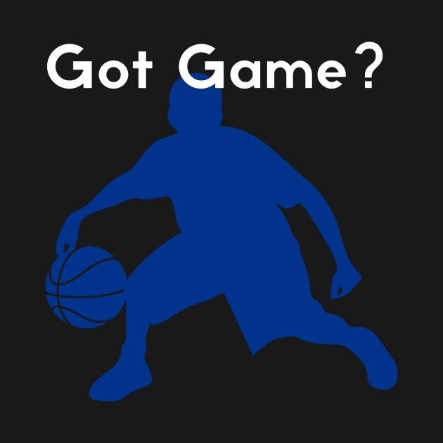 Got game? - blue/white by UnOfficialThreads