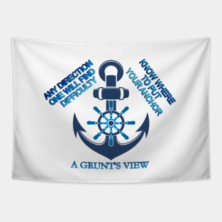 KNOW YOUR DIRECTION AND WHERE TO DROP YOUR ANCHOR Tapestry