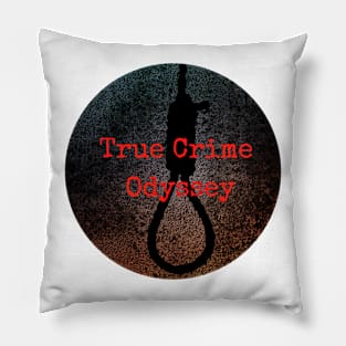 True Crime Odyssey Podcast - Noose Logo Pillow