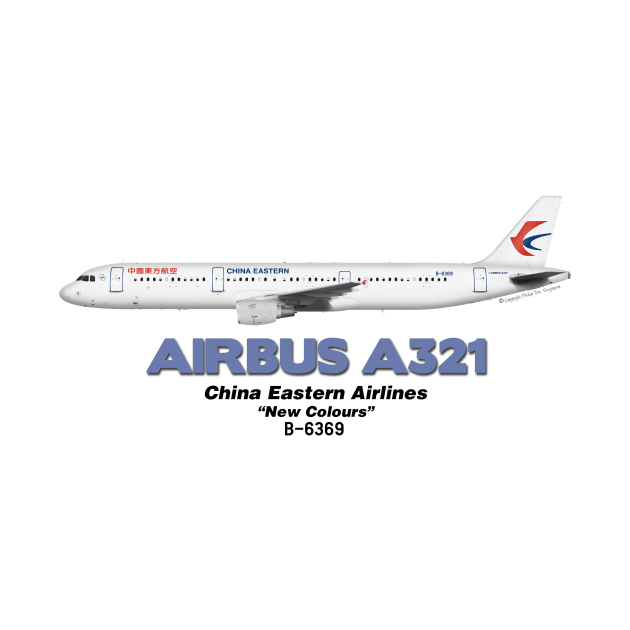 Airbus A321 - China Eastern Airlines "New Colours" by TheArtofFlying