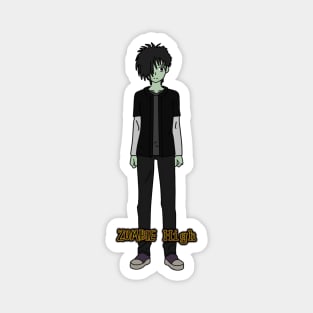 Emo Bob Zombie High Magnet