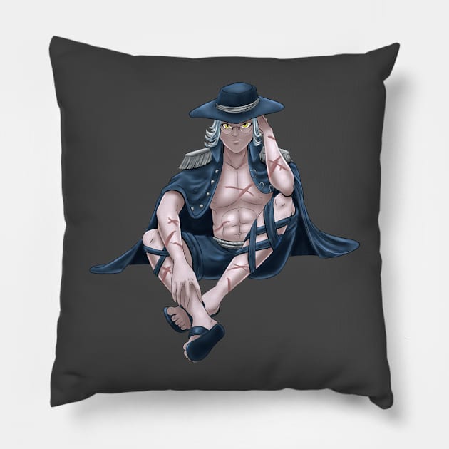 Edmond Dantes Summer Outfit Pillow by JXG