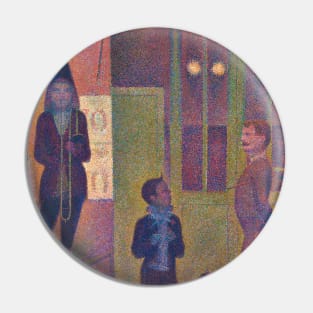 Georges Seurat - Circus Sideshow Pin