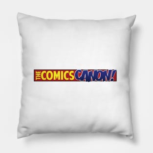 Comics Canon Logo Stripe Pillow