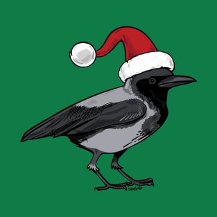 Santa Crow T-Shirt