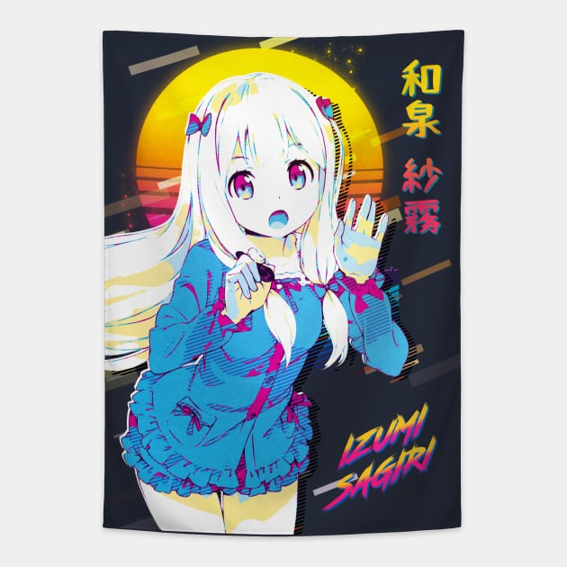 Eromanga Sensei Sagiri Tapestry by 80sRetro