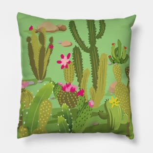 Cactus Variety 6 Pillow