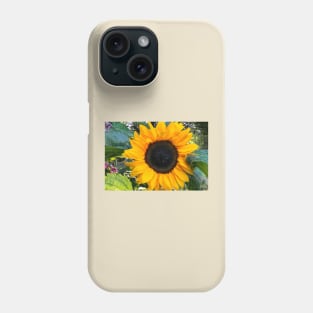 Sunflower macro Phone Case