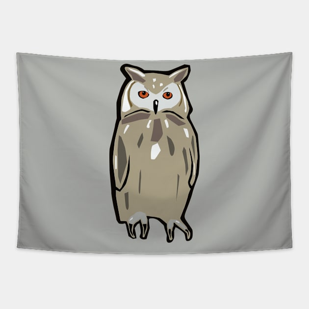 Owl Tapestry by Kelliboo