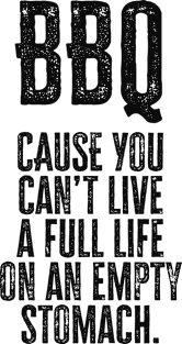 BBQ - Cant` live without it / funny barbeque quote Magnet