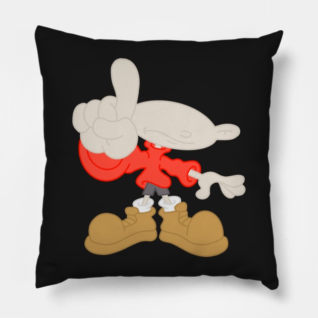 Number 1 Pillow by VinylPatch