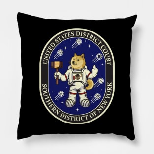 Doge wo helmet / Crypto v. SEC Pillow