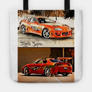 Toyota Supra 2JZ Tote