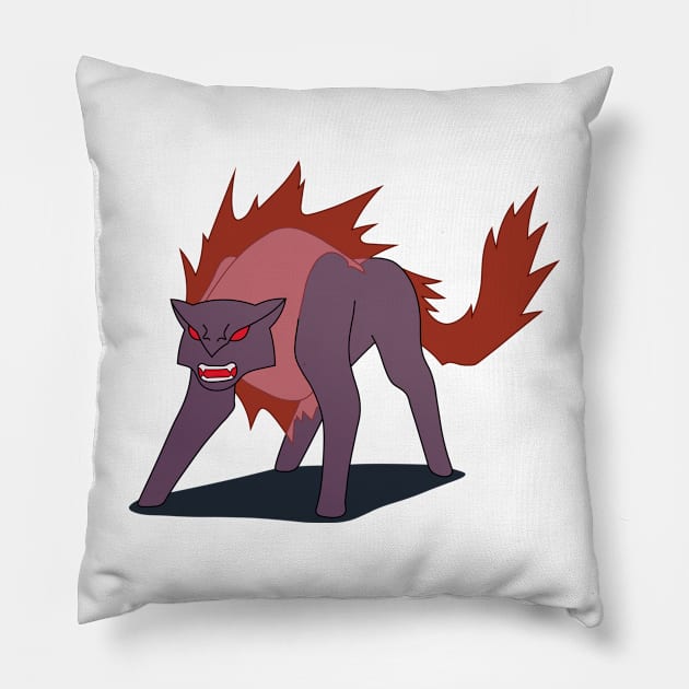 Angry Melog Pillow by katelin1