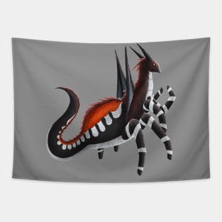 Kawaii Spider Dragon - Without Background Tapestry