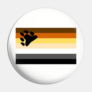 Bear Brotherhood Pride Flag Pin