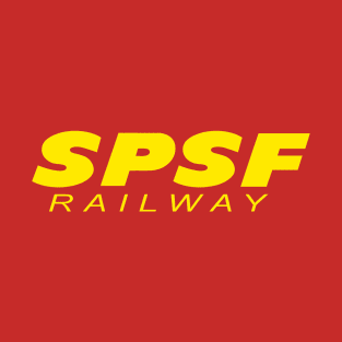 SPSF Railway Yellow Logo T-Shirt