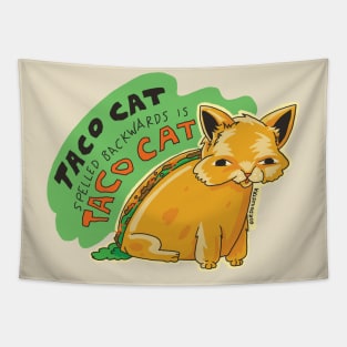 taco cat Tapestry