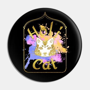 Holi cat colors Pin