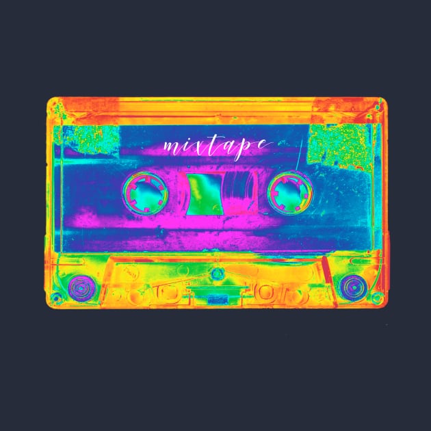 Music Mixtape Neon by DyrkWyst