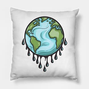 Global warming Pillow