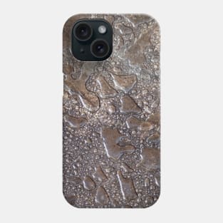 Water droplets on glass Phone Case