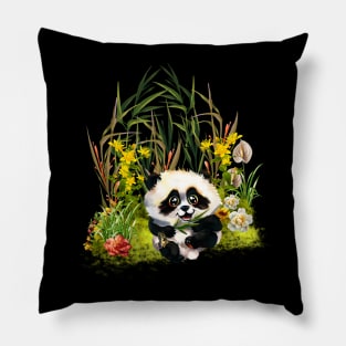 Cute little panda Pillow