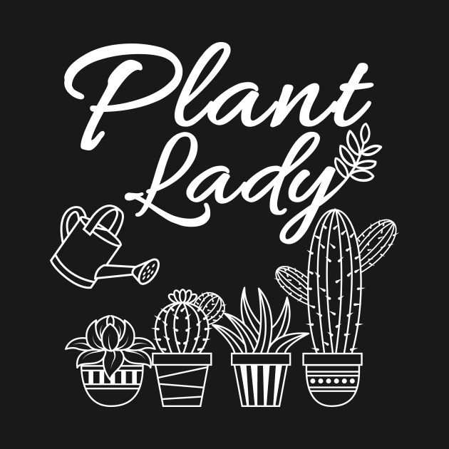 Plant Lady Plants Garden Wife Gift by Delightful Designs
