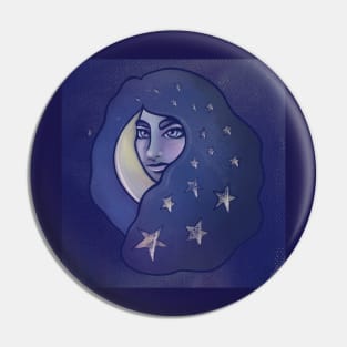 Moon Child Pin