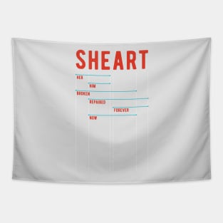 Shear Heart Attack Tapestry