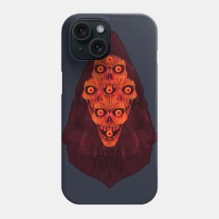 PSYCHEDELIC SKULL by Lobo Tomy Phone Case