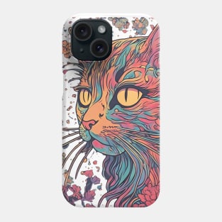 Trippy Cat Phone Case