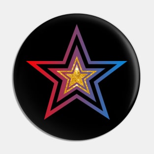 GOLDEN STAR Pin