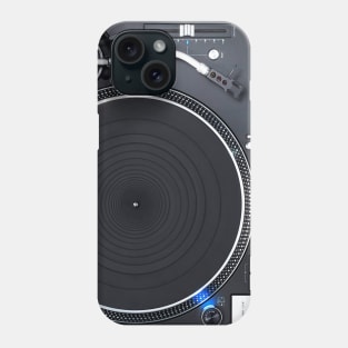 Classic Turntable Black Phone Case